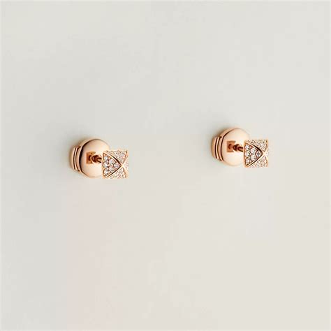 hermes gold earrings|Hermes earrings hong kong.